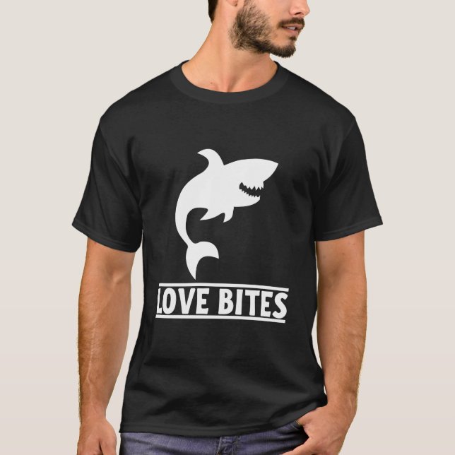 Fishing Love Bites S T-Shirt (Front)