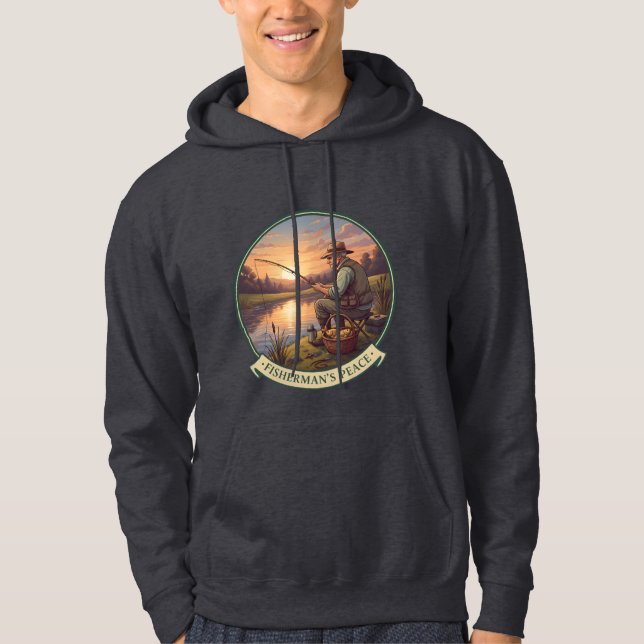 Fishing Lover’s Relaxing Sweatshirt (Front)