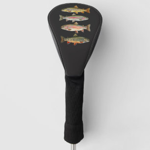 Fishing Lover  – Trout Fishing Design Golf Head Cover