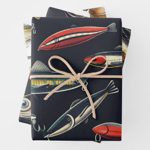 Fishing Lover  Wrapping Paper Sheet