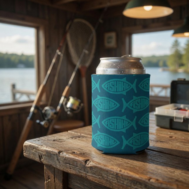 Fishing Lovers Can Cooler (Creator Uploaded)