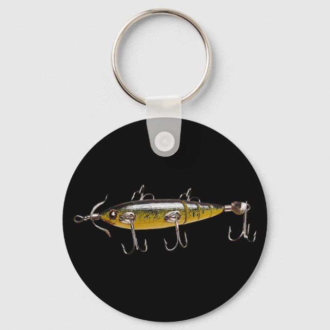 Fishing Lure 2 Keychain (Front)