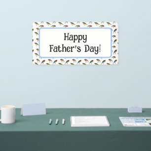 Fishing Lure Pattern Banner