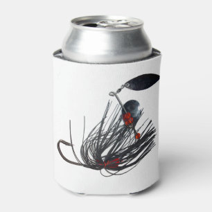 Fishing Lure Teaser Can Cooler