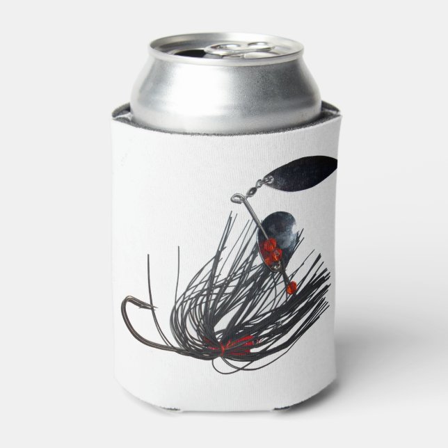Fishing Lure Teaser Can Cooler (Can Front)