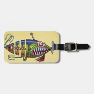 Fishing Lure Travel Luggage Tag, Tag