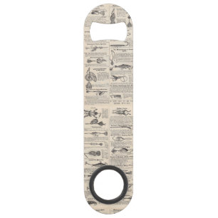 Fishing Lures Advertising Fisherman Art Bar Key
