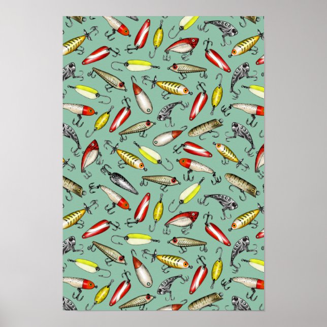 Fishing Lures Poster (Front)