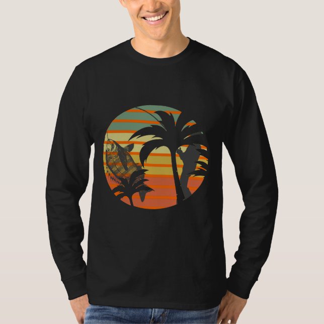 Fishing Man T-Shirt (Front)