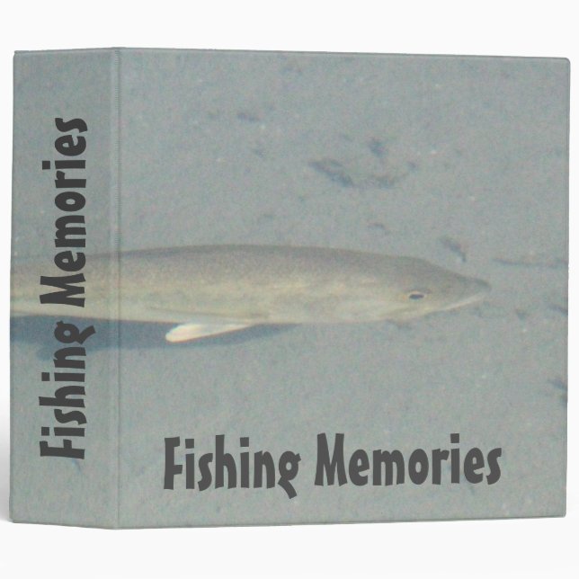 Fishing Memories Binder (Front/Spine)