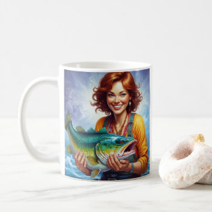Fishing Mom Coffee Mug