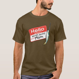 Fishing Mom Hello T-Shirt
