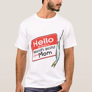 Fishing Mom  Hello T-Shirt