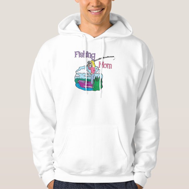 Fishing Mom Hoodie (Front)