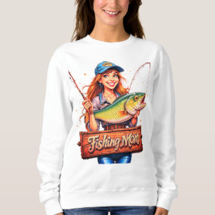 Fishing Mom Sweatshirt