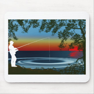 Fishing Mouse Pad