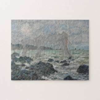 Fishing Nets at Pourville by Claude Monet Jigsaw Puzzle