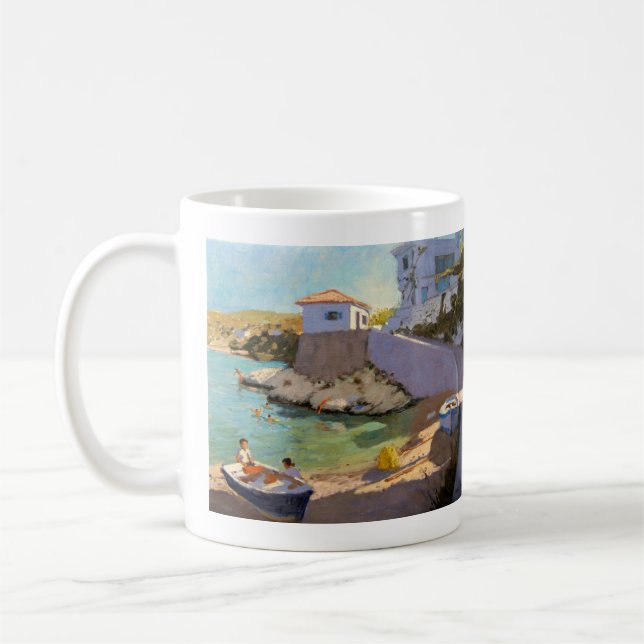 Fishing Nets Samos 2005 Coffee Mug (Left)