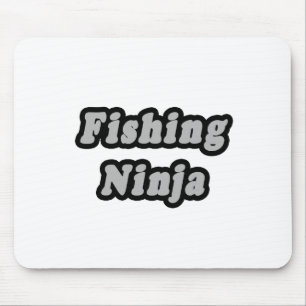 Fishing Ninja Mouse Pad