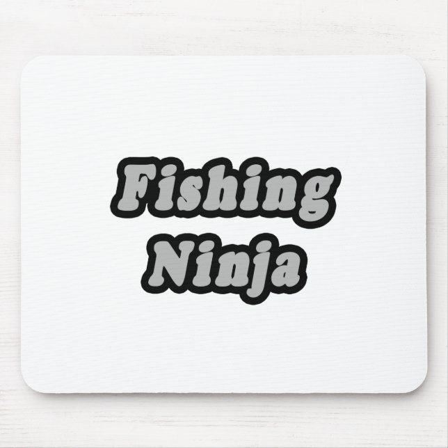 Fishing Ninja Mouse Pad (Front)