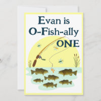 Fishing One Kid's First Birthday Smallmouth Bass