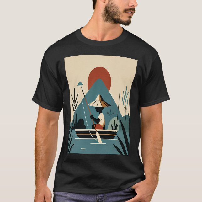 Fishing Or Me Funny T-Shirt (Front)
