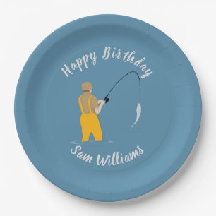 Fishing Paper Plate