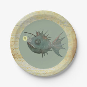 fishing paper plate