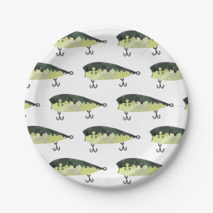 Fishing Party Paper plates