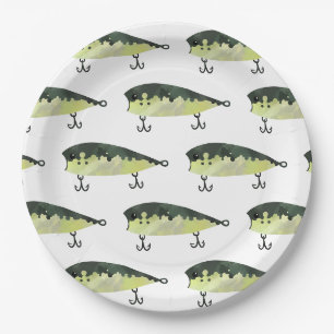 Fishing Party Paper plates