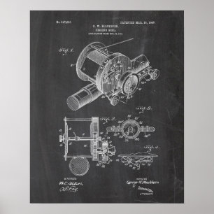 Fishing Patent Poster
