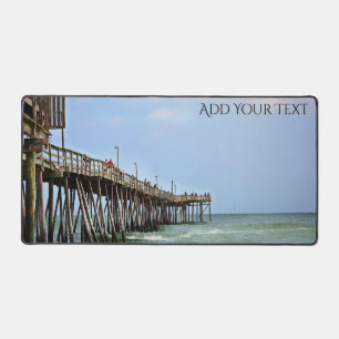 Fishing Pier by Shirley Taylor Desk Mat