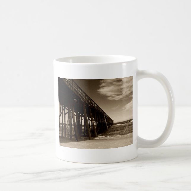 Fishing Pier Coffee Mug (Right)