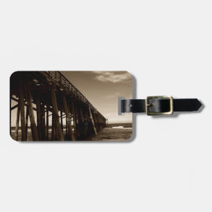 Fishing Pier Luggage Tag