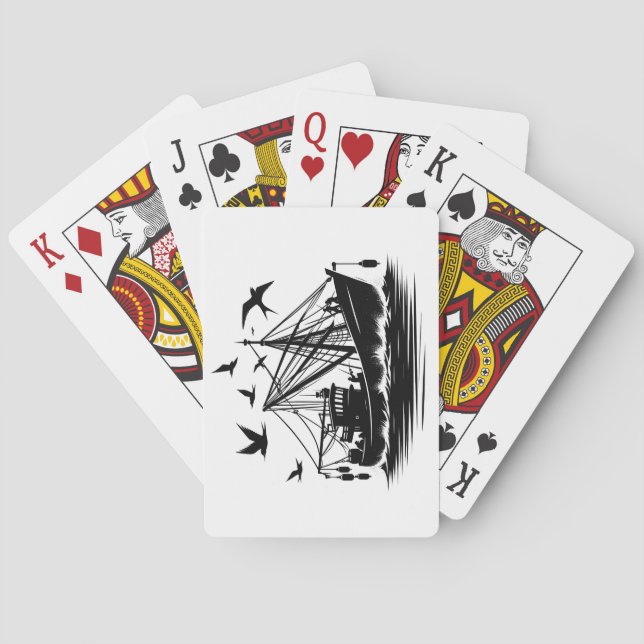 Fishing Playing Cards (Back)