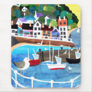 Fishing Port Mousepad
