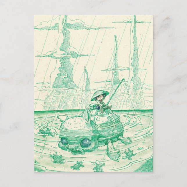 fishing postcard (Front)