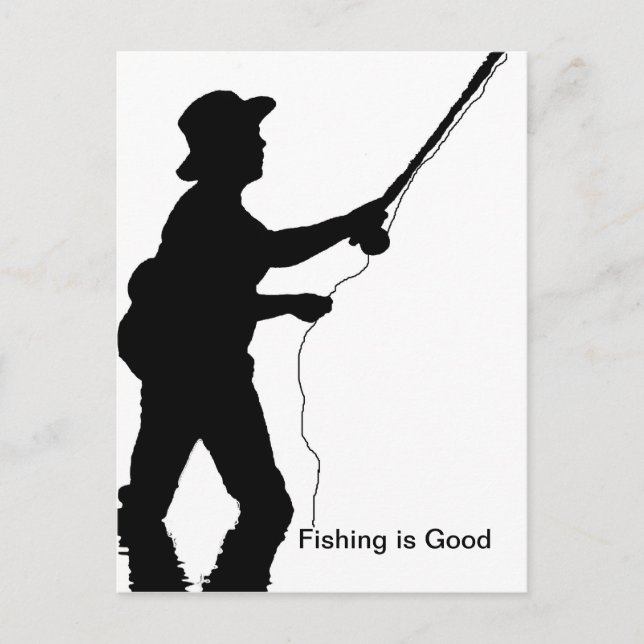 Fishing Postcard (Front)