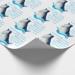 Fishing Prayer Wrapping Paper