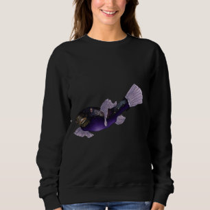 Fishing Pufferfish 68 Sweatshirt