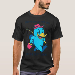 Fishing Quote Hobby Kids Fishing Platypus T-Shirt
