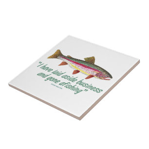 Fishing Quote Tile