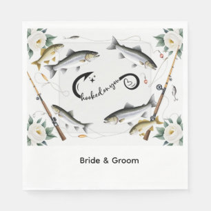 Fishing r Weding themed for Fishing lovers Napkin