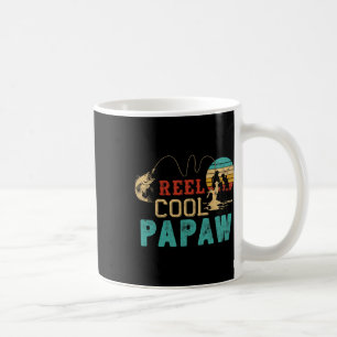 Fishing Reel Cool Papaw Father’s Day Gift Fisherma Coffee Mug