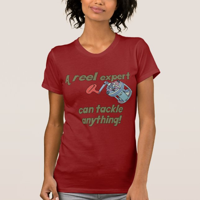Fishing Reel Expert T-Shirt (Front)