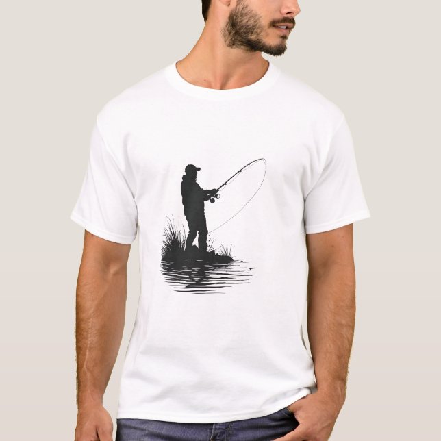 Fishing - Relaxation Over Fish T-Shirt (Front)