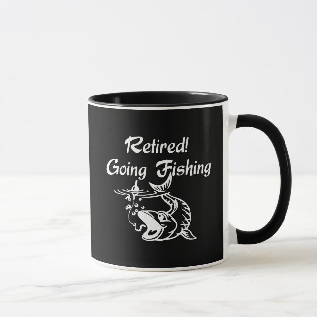 Fishing Retirement Mug (Right)