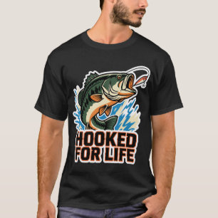 Fishing Rod American Usa Flag Fis Gift Idea T-Shirt