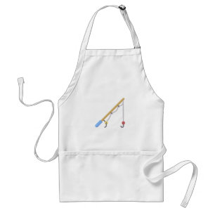 Fishing rod standard apron