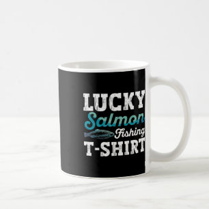 Fishing Salmon Shirt Men Fish Salmon Fisherman  Coffee Mug